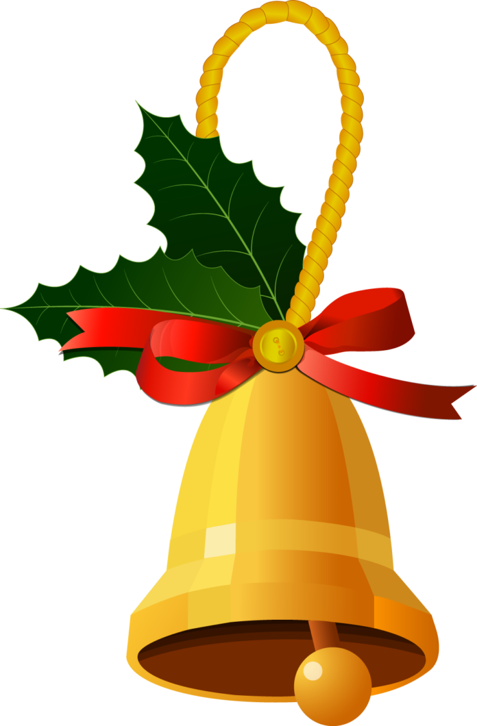 christmas-bell-red-bow-holly